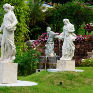 Jardim e estátuas Amorim Garden Eventos